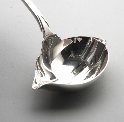 Christofle Cardeilhac French Silver Renaissance Gravy or Sauce Ladle - 950 Grade